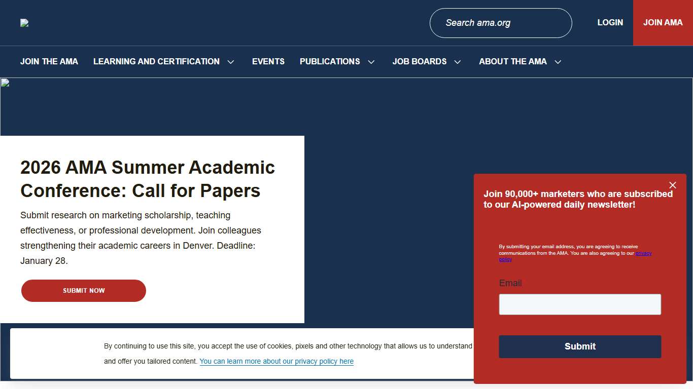 American Marketing Association AMA